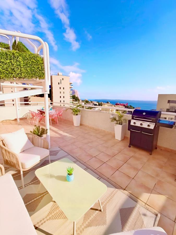 Sunny Penthouse Calpe Apartment Bagian luar foto