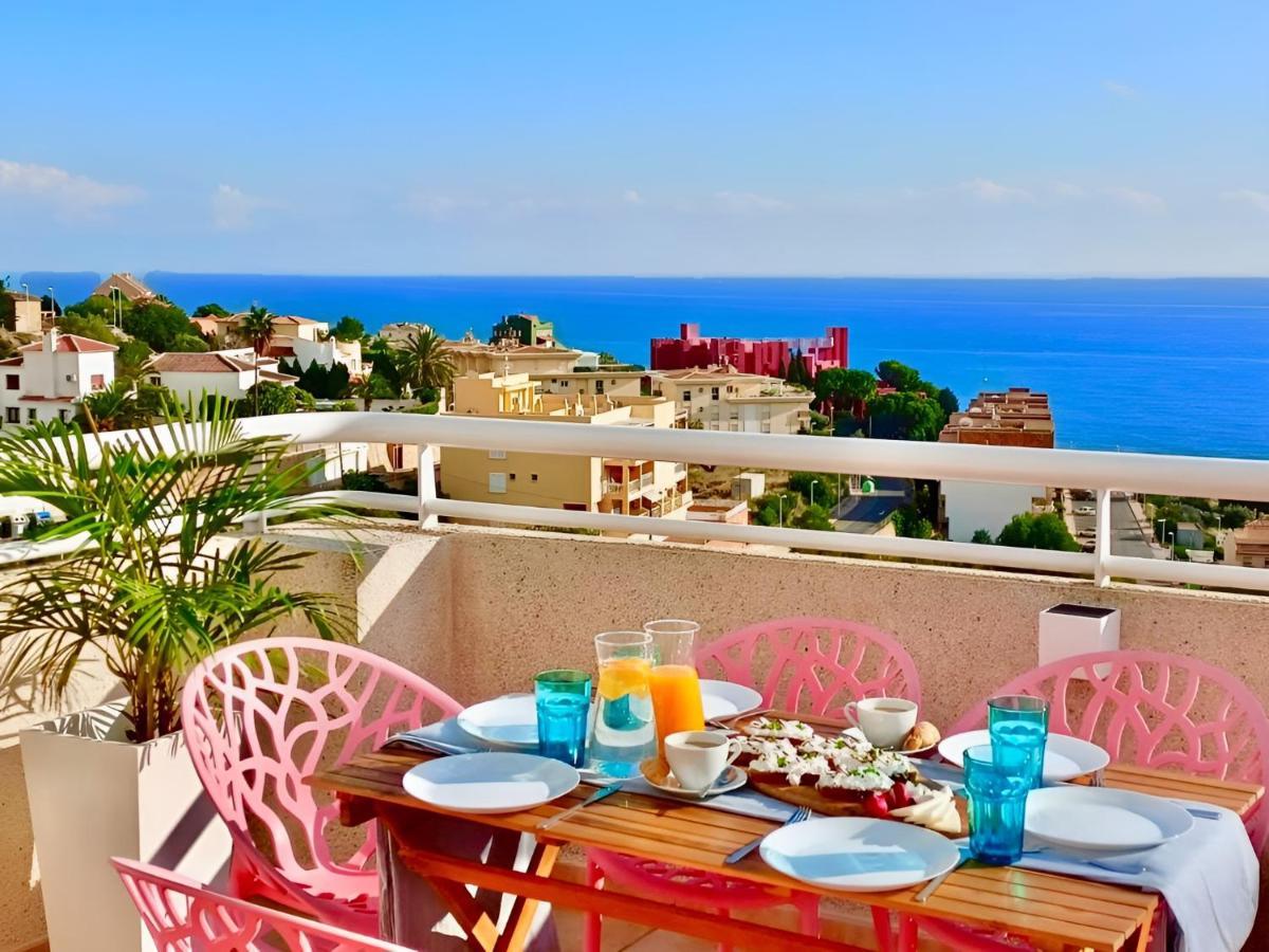 Sunny Penthouse Calpe Apartment Bagian luar foto